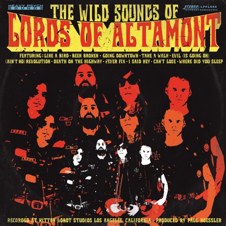 The Lords Of Altamont ‎– The Wild Sounds Of The Lords Of Altamont - CD-Digi