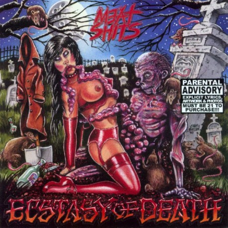 Meat Shits ‎– Ecstasy Of Death - CD