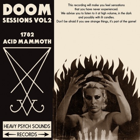 1782 / Acid Mammoth ‎– Doom Sessions Vol. 2 - CD Digi