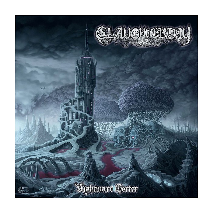 Slaughterday – Nightmare Vortex - LP White